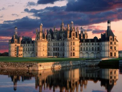The chateau of Chambord in the Loire Valley