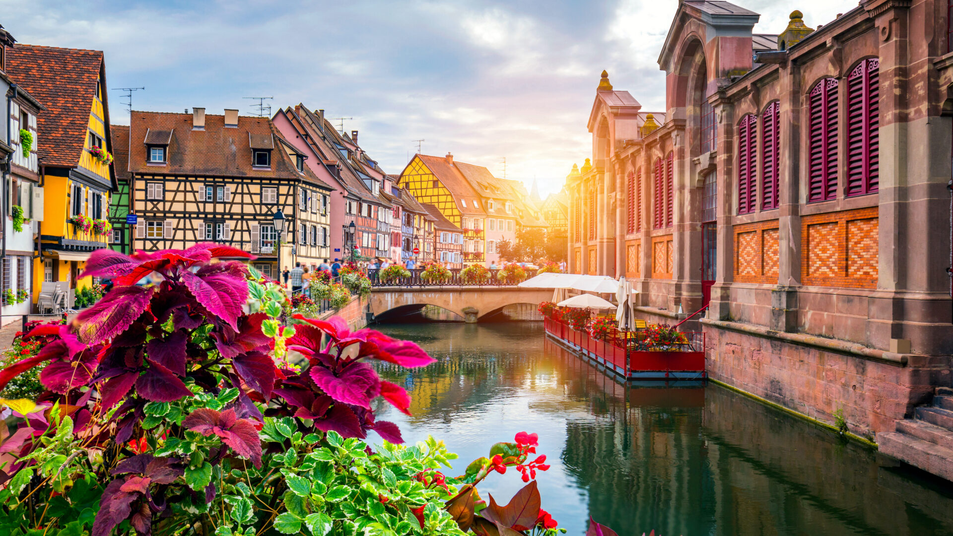 Colmar is a charming little town in the heart of Alsace