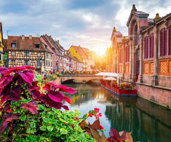 Colmar is a charming little town in the heart of Alsace