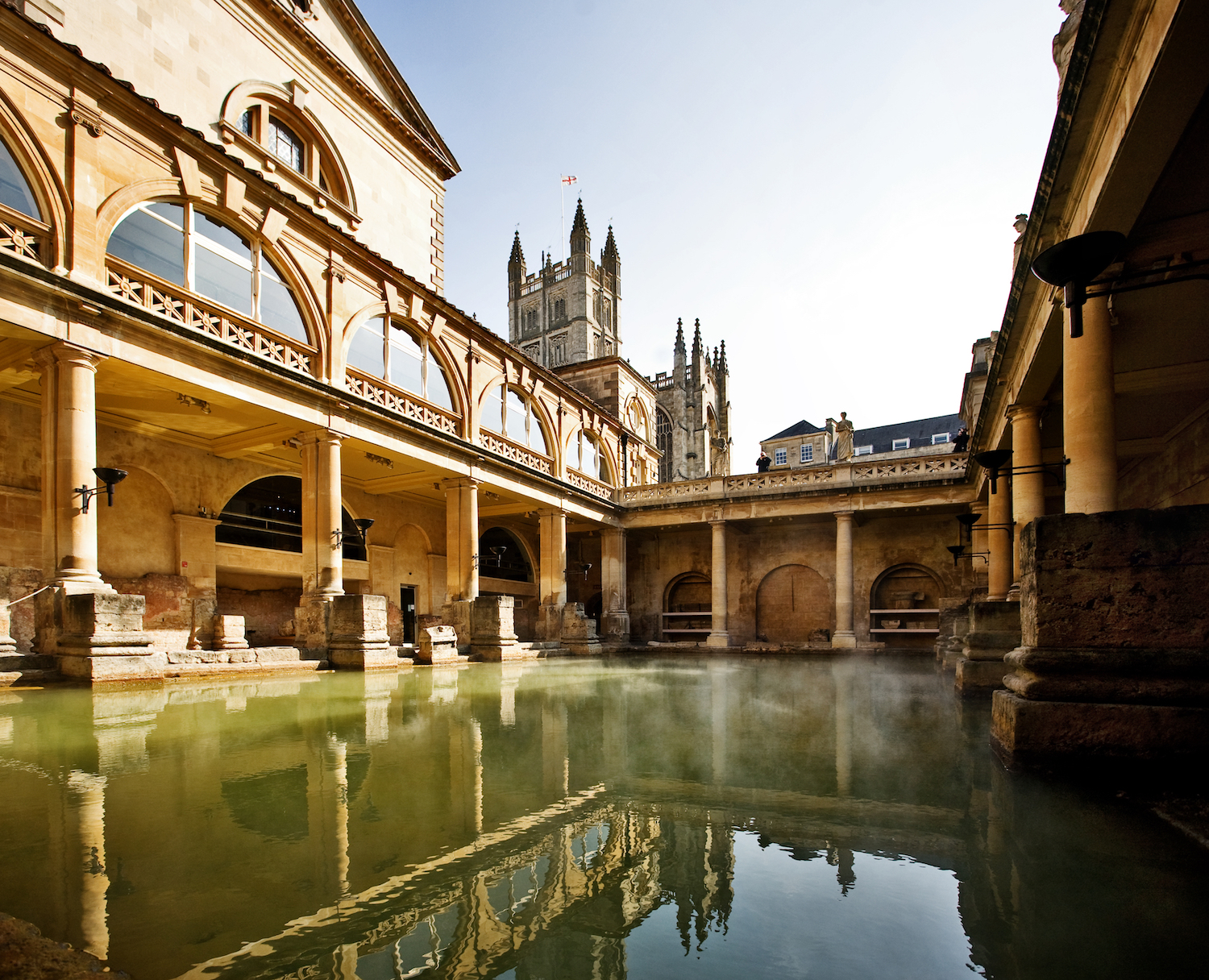 Roman baths in Bath