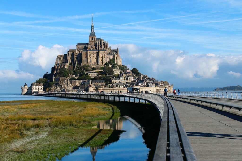 View of the Mont Saint Michel