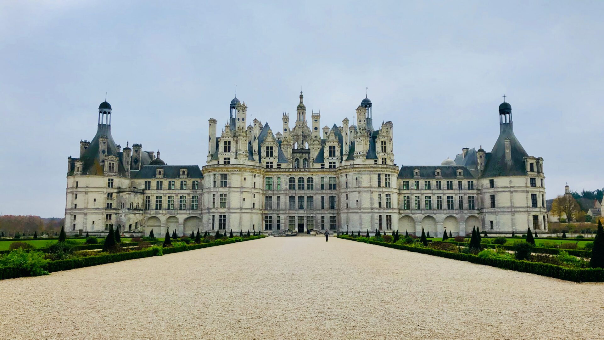 The chateau of Chambord in the Loire Valley