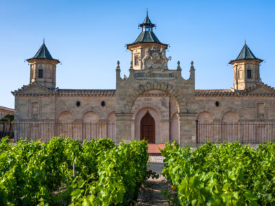 The Chateau of Cos d'Estournel in the Bordeaux wine region