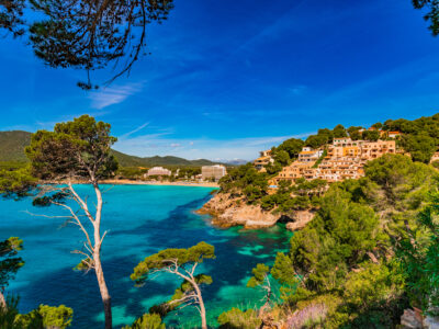 Coast of the island of Majorca