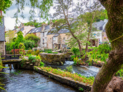 View of Pont Aven in Brittany