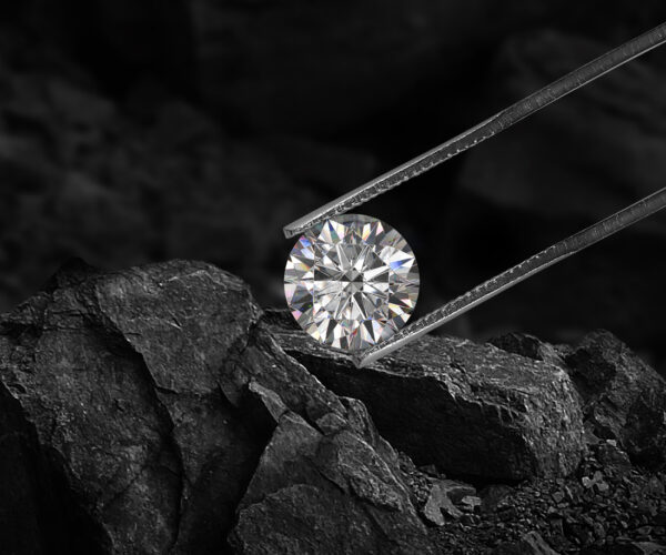 Luxury jewelry and precious gemstones in a Paris atelier