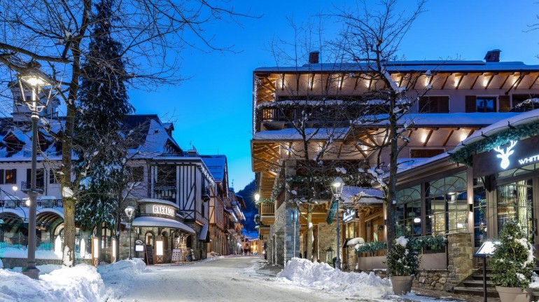Luxury shopping in Courchevel with designer boutiques, haute couture, and exclusive alpine fashion