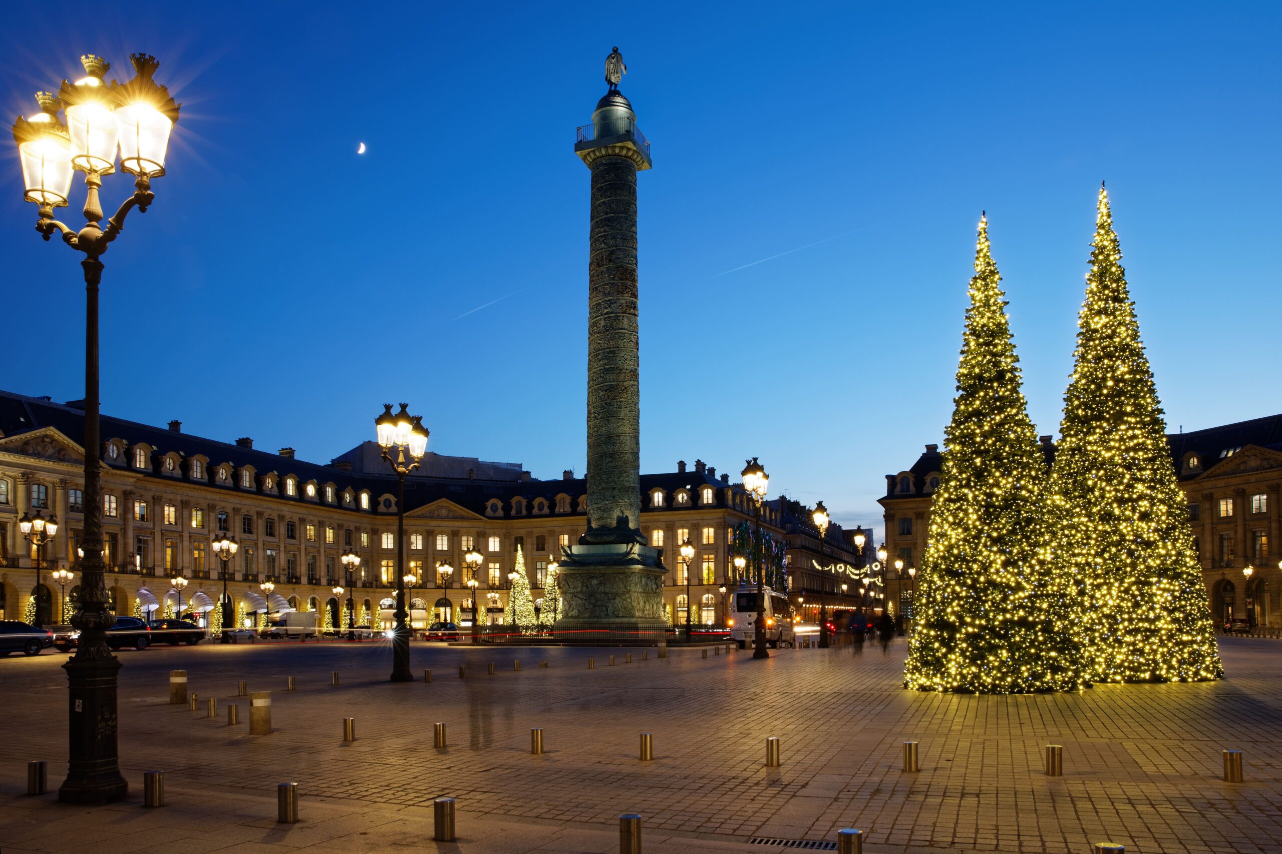 Paris illuminated for Christmas